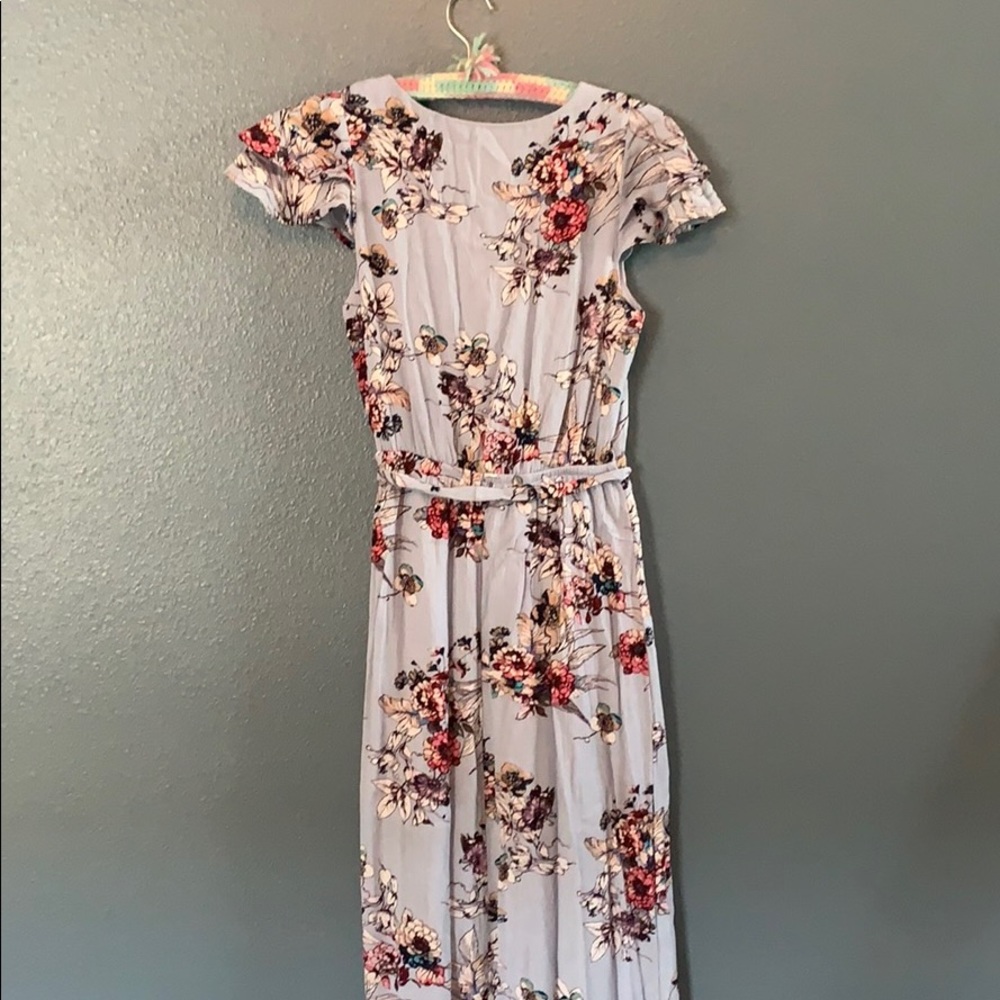 Beautiful faux wrap dress. Light blue. Size S. NWT - Picture 4 of 4